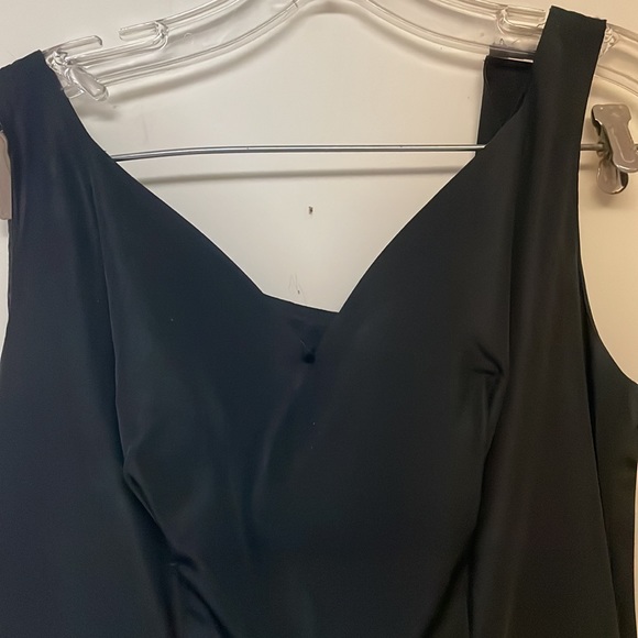 Amazing vintage cocktail dress! Taffeta with a petticoat. Probably from 50s - Picture 4 of 7